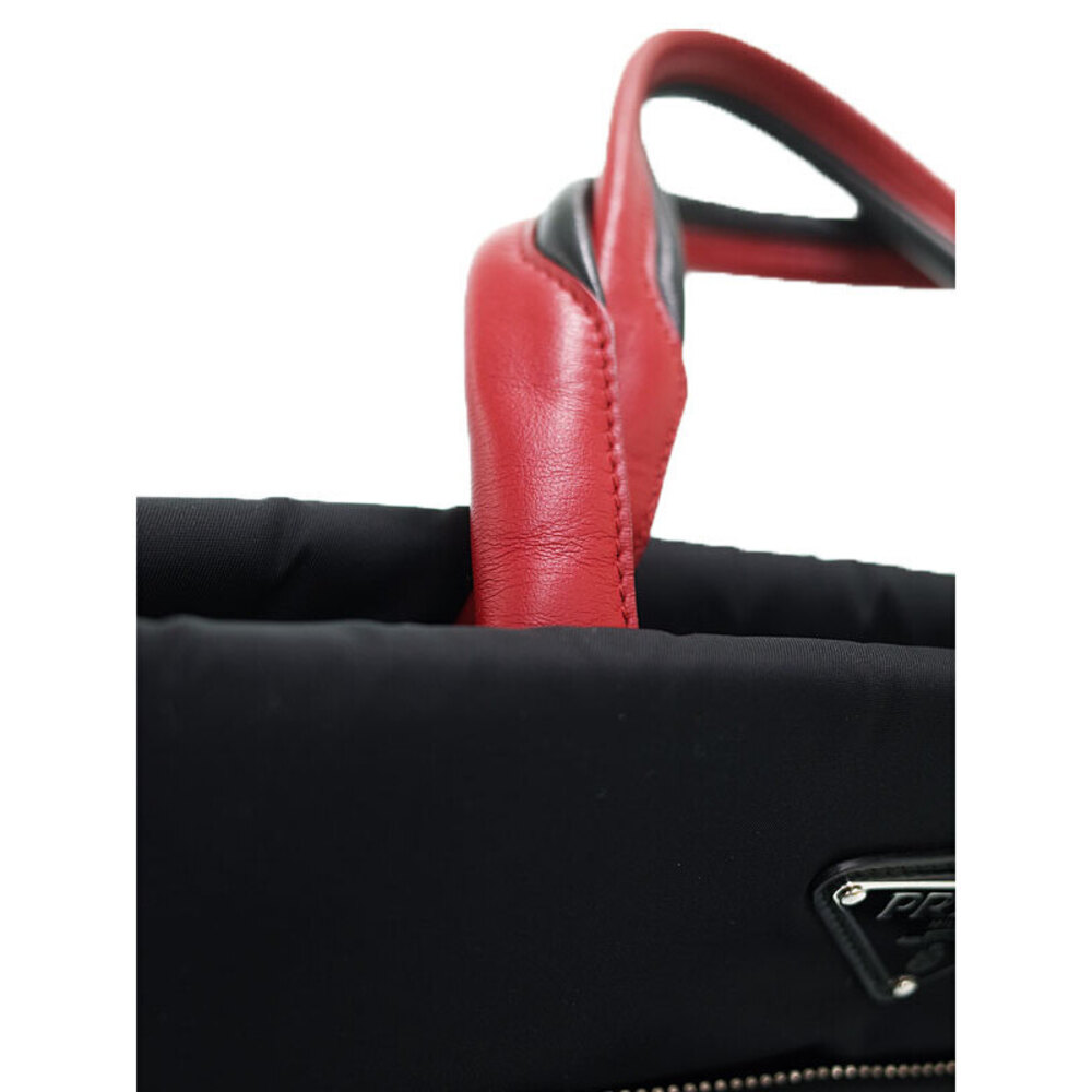 Prada Tessuto Tote Cargo Bag Pocket Shoulder black - Picture 5 of 9